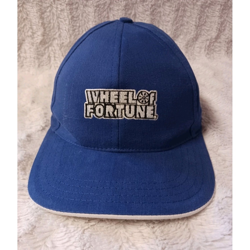 Vintage Wheel of Fortune Hat Snapback Cap Made In USA Embroidered Logo Game Show